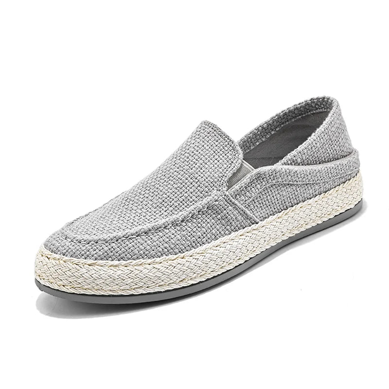 Men's Linen Executive Moccasins